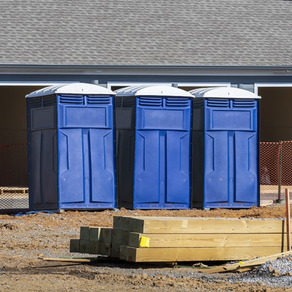 are there any restrictions on what items can be disposed of in the porta potties in Seneca Nebraska